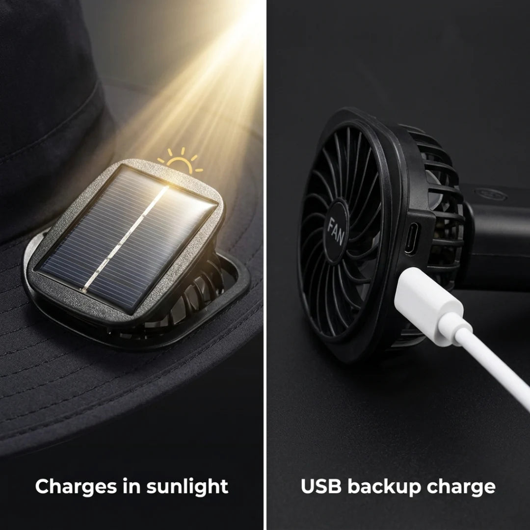SunBreeze™ Solar Cooling Cap